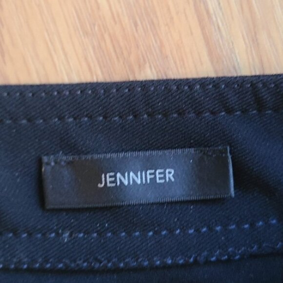 ST. JOHN CAVIAR JENNIFER CREPE MOROCAIN SLIM PANTS FLAT FRONT STRAIGHT LEG sz 4 - Picture 7 of 8